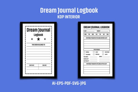 Crafting the Perfect Dream Journal Logbook KDP Interior for Self-Publishers