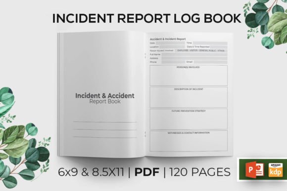 Designing a Professional Incident Report Log Book Interior That Works