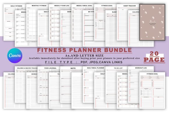 How a Fitness Planner Template Can Transform Your Health Journey from Chaos to Clarity