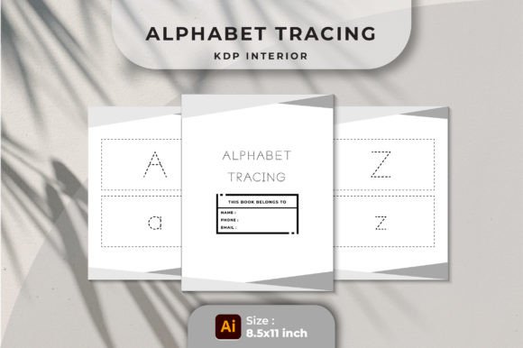 Make Alphabet Tracing Letters Worksheet KDP Work for You
