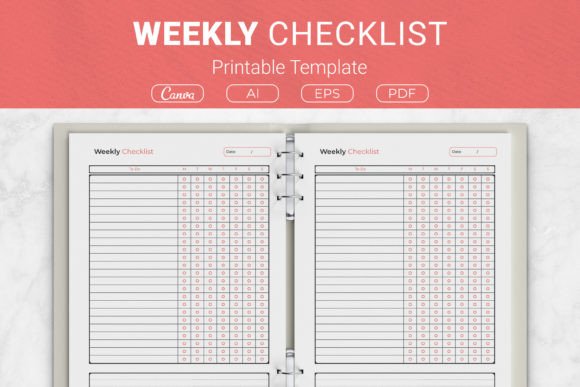 Mastering Your Week with a Weekly Checklist Printable Template