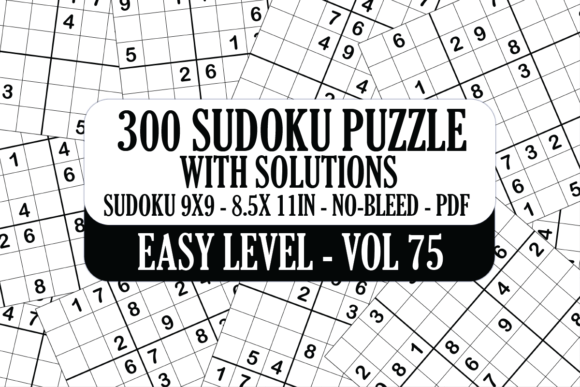 Sudoku Easy Puzzle with Solutions: A Practical Tool for Focus, Consistency, and Mental Clarity