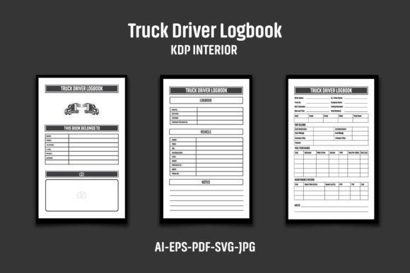 Unlocking the Potential of Truck Driver Logbook KDP Interiors: Your Blueprint for Self-Publishing Success