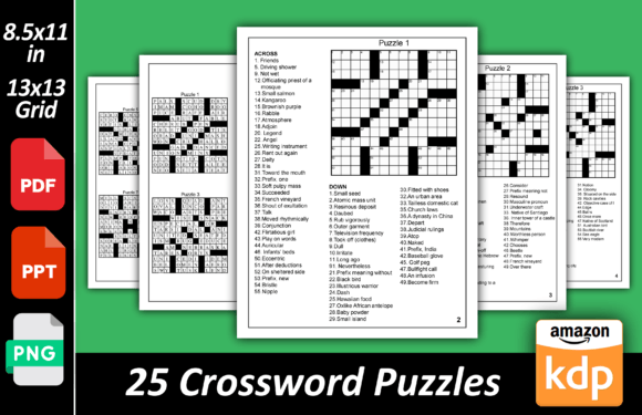 Why 25 Crossword Puzzles 1 Is the Smartest Shortcut for Your KDP Publishing Business