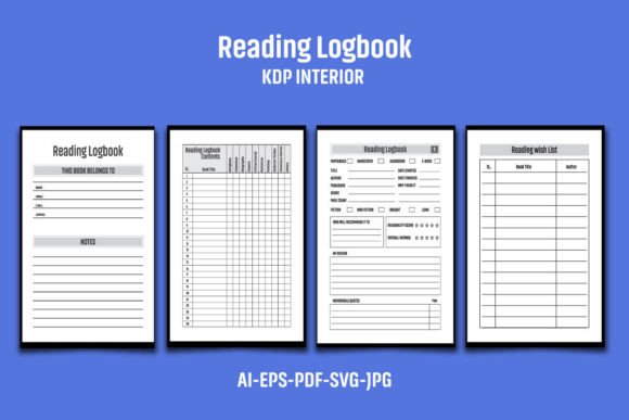 Why a Reading Logbook KDP Interior Can Transform Your Self-Publishing Business